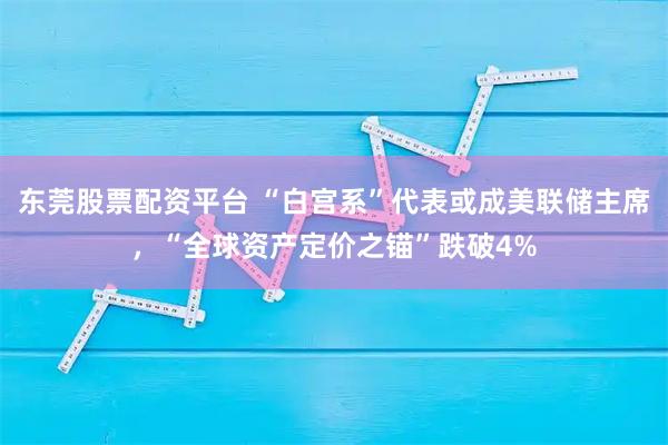 东莞股票配资平台 “白宫系”代表或成美联储主席,“全球资产定价之锚”跌破4%